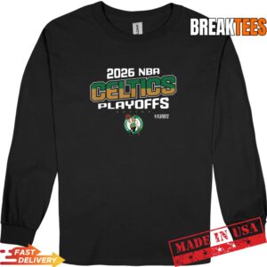 NBA Official 2026 Playoffs Boston Celtics Next Level T-Shirt 2