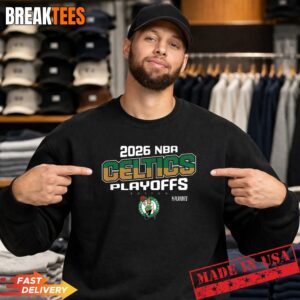 NBA Official 2026 Playoffs Boston Celtics Next Level T-Shirt 3