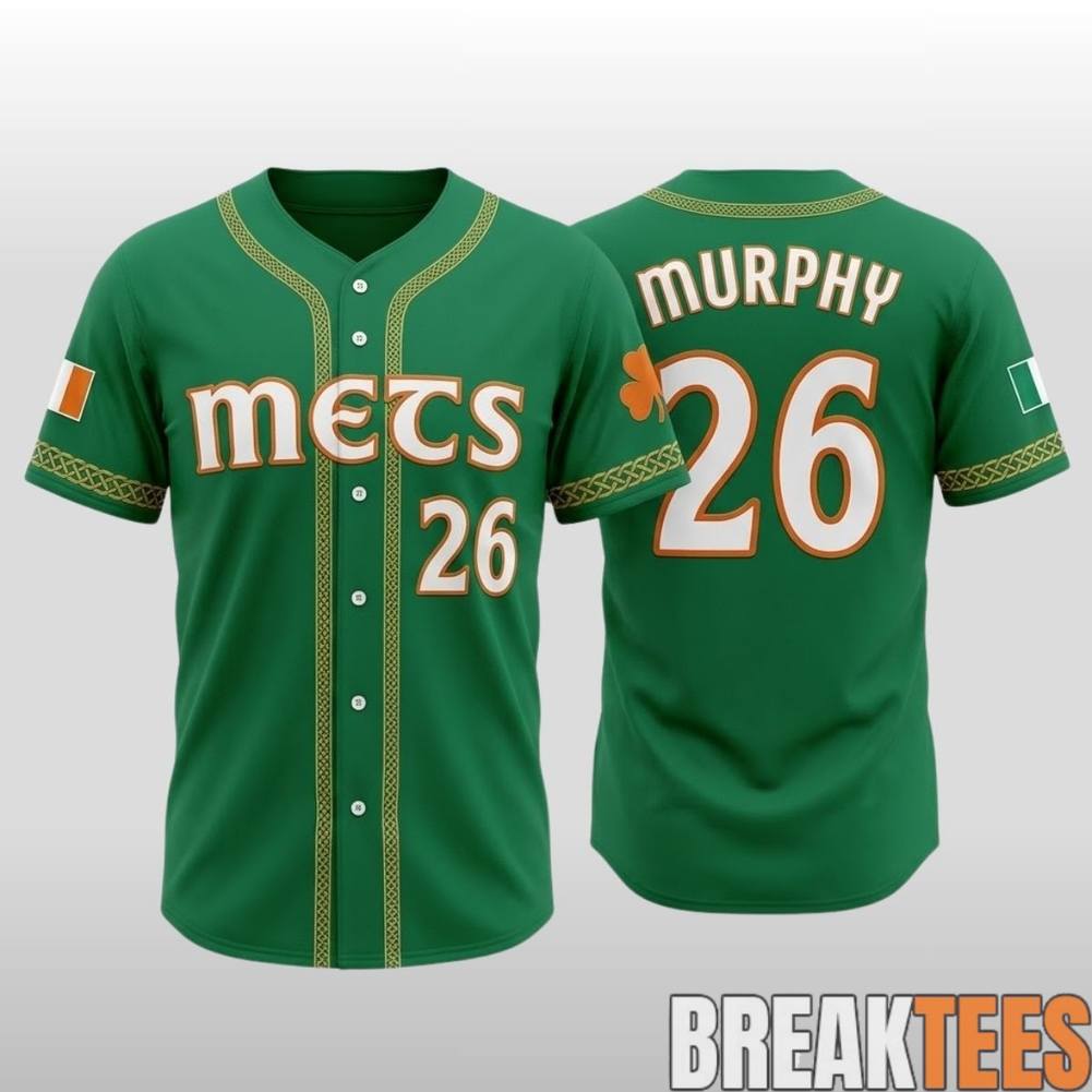 NY Mets Irish Heritage Night 2026 Baseball Jersey NY Mets Irish Heritage Night 2026 Baseball Jersey