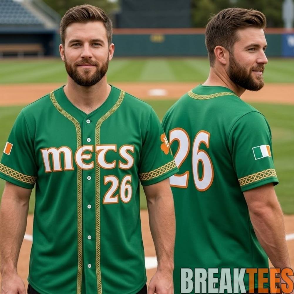 NY Mets Irish Heritage Night 2026 Baseball Jersey NY Mets Irish Heritage Night 2026 Baseball Jersey