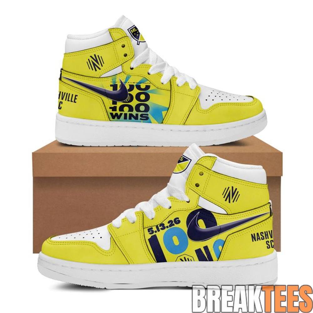 Nashville SC 100 Wins Commemorative Special AJ1 Shoes Nashville SC 100 Wins Commemorative Special AJ1 Shoes