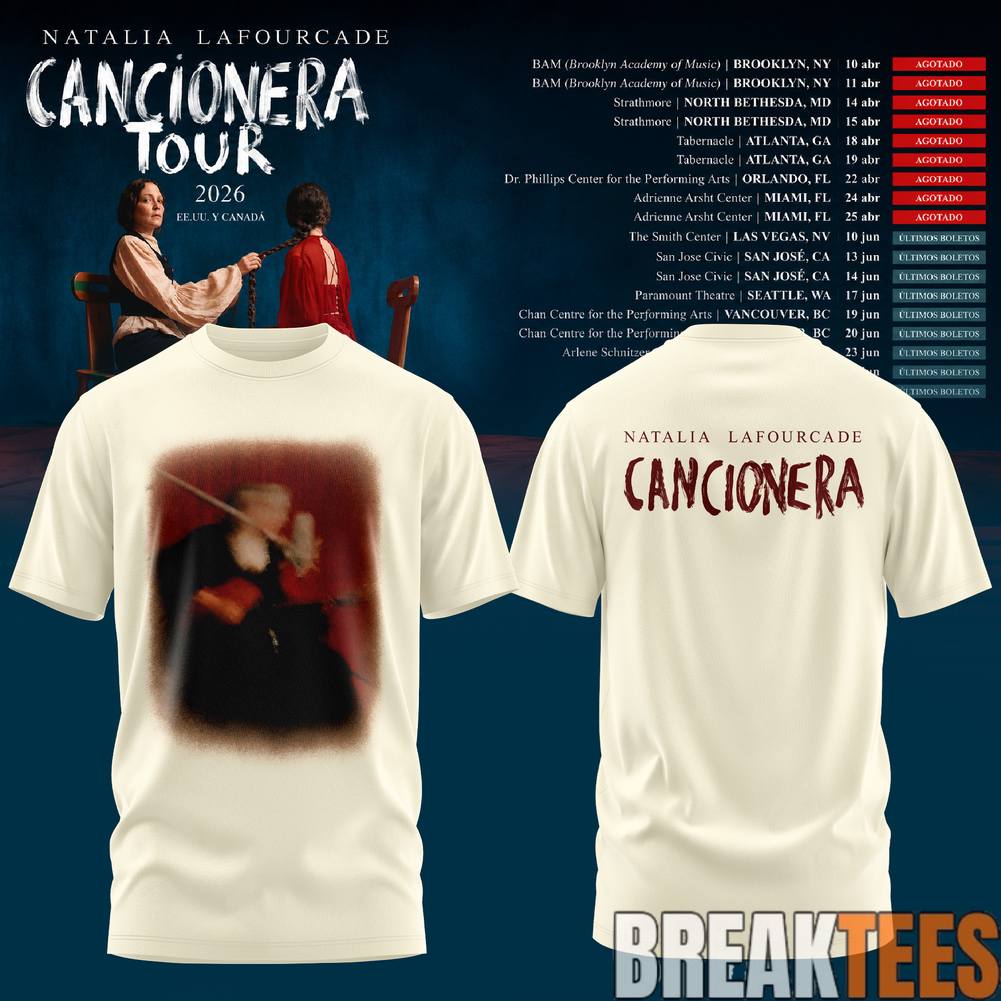 Natalia Lafourcade Cancionera Tour 2026 Dreamscape Shirt Natalia Lafourcade Cancionera Tour 2026 Dreamscape Shirt