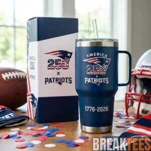 New England Patriots x America 250 Year Anniversary Tumbler