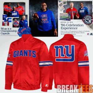 New York Giants The '86 Championship Bomber Jacket 1