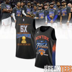 New York Knicks 2026 NBA Eastern Conference Champions Basketball Jersey 2