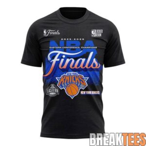 New York Knicks 2026 NBA Eastern Conference Champions T-Shirt 1