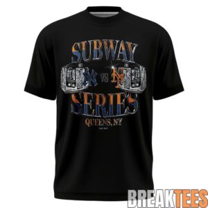New York Mets 2026 Subway Series Queens T-Shirt 1