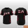 Corpus Christi Hooks x Star Wars Night Mandalorian & Grogu Custom Baseball Jersey