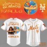 New York Mets x Karol G Viajando Por El Mundo 2026 White Baseball Jersey