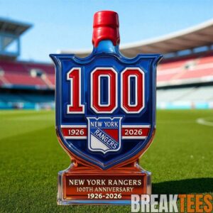 New York Rangers 100th Anniversary Limited Edition Whiskey Bottle 3