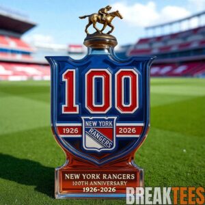 New York Rangers 100th Anniversary Limited Edition Whiskey Bottle 4