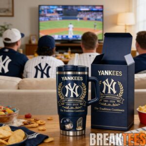 New York Yankees The Tradition Continues 125th Anniversary YETI Tumbler 1