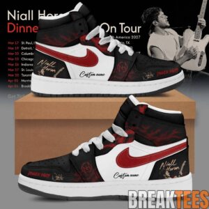 Niall Horan Dinner Party Live on Tour Custom Air Jordan 1 Shoes
