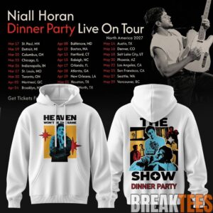 Niall Horan Dinner Party Live on Tour Hoodie