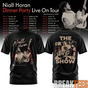 Niall Horan Dinner Party Live on Tour Shirt