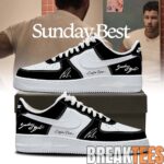 Nick Jonas Sunday Best Handprinted Custom Air Force 1 1