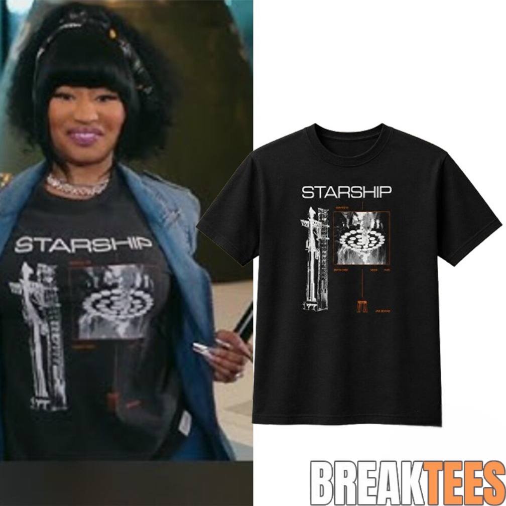 Nicki Minaj Starbase Starship Flight 12 Shirt Nicki Minaj Starbase Starship Flight 12 Shirt