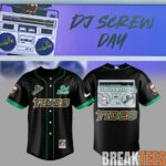 Norfolk Tides x DJ Screw Day Special Baseball Jersey 1