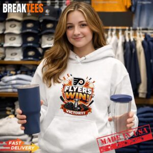 Official Philadelphia Flyers win victory ICE HOCKEY Shirt 1