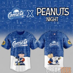 Oklahoma City Comets x Peanuts Night MiLB 2026 Baseball Jersey