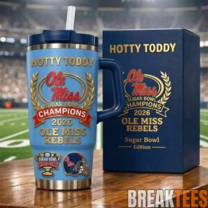 Ole Miss Rebels Sugar Bowl 2026 Champions YETI Tumbler