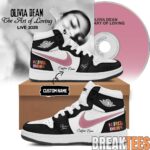 Olivia Dean The Art of Loving Live Tour 2026 Custom Air Jordan 1 Shoes 1