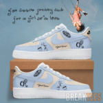 Olivia Rodrigo Swing Embroidered 2026 Custom Air Force 1 Shoes
