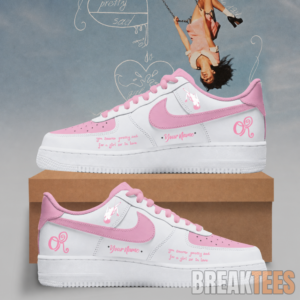 Olivia Rodrigo Swing Embroidered 2026 Custom Air Force 1 Shoes 1