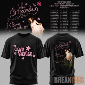 Olivia Rodrigo The Unraveled Tour 2026 T-Shirt Hoodie 1