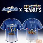 Omaha Storm Chasers Peanuts Night MiLB 2026 Personalized Baseball Jersey
