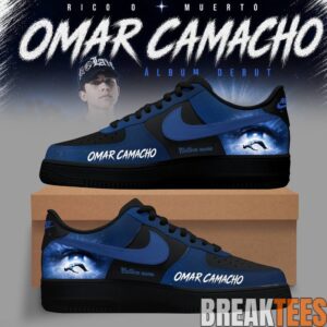 Omar Camacho ‘OC1’ Album Debut Custom Air Force 1 Shoes