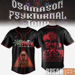 OsamaSon Psykturnal Tour 2026 Baseball Jersey 1