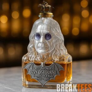 Ozzy Osbourne Tribute 'Immortalized in Glass' Limited Edition Whiskey Bottle 4