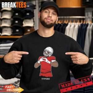 PHNX football heart hand sign T-Shirt 3