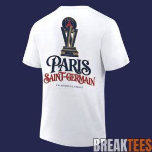 Paris Saint-Germain Champions de France 2026 T-Shirt 2