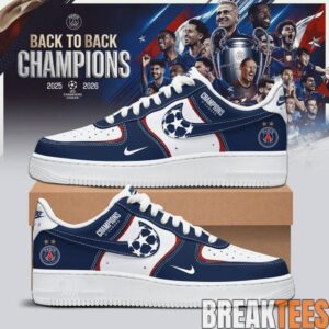 Paris Saint-Germain UEFA Champions League Winners 2526 Special Air Force 1 Sneaker