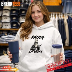 Pasta La Vista Terminator parody T-Shirt 1