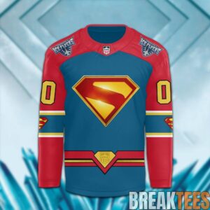 Pensacola Ice Flyers x Super Hero Night Hockey Jersey 1 Pensacola Ice Flyers x Super Hero Night Hockey Jersey 1