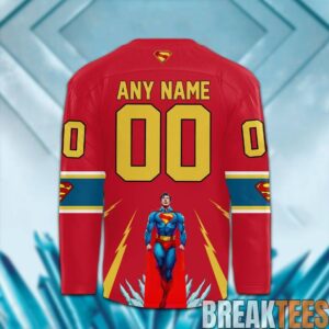 Pensacola Ice Flyers x Super Hero Night Hockey Jersey 2 Pensacola Ice Flyers x Super Hero Night Hockey Jersey 2