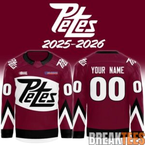 Peterborough Petes 2026 Special New Hockey Jersey
