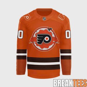 Philadelphia Flyers 2026 Fourth Wing Night Custom Hockey Jersey 1