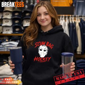 Philadelphia Flyers NHL ScumBag hockey mask off T-Shirt 1