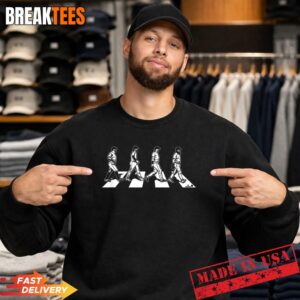 Philadelphia The Beatles Baseball T-Shirt 3