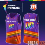 Phoenix Mercury 2026 WNBA x Pride Day Limited Edition Jersey 1
