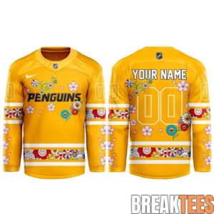 Pittsburgh Penguins x Takashi Murakami Hockey Jersey