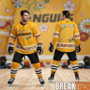 Pittsburgh Penguins x Takashi Murakami Hockey Jersey 1