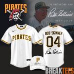 Pittsburgh Pirates x Bob Skinner In Memoriam Signature Baseball Jersey 1