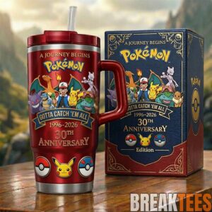 Pokemon 30th Anniversary 'Gotta Catch'em All!' Tumbler 1
