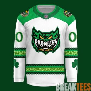 Port Huron Prowlers St. Paddy 2026 Hockey Jersey 1