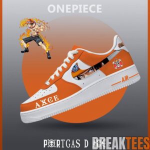 Portgas D Ace One Piece Air Force 1 Sneaker
